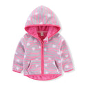 Jumping Meters New Girls Outwears Fleece for Winter Autumn Baby Jackets Coats Flowers Kids Girls Jacket