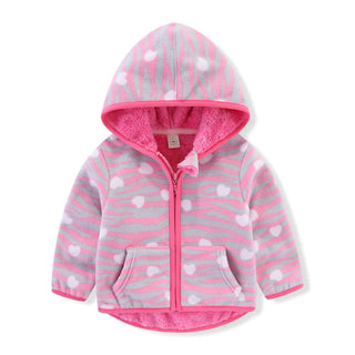 Buy t05161 Jumping Meters New Girls Outwears Fleece for Winter Autumn Baby Jackets Coats Flowers Kids Girls Jacket