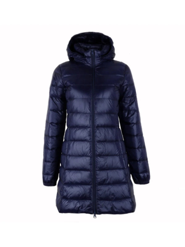 NewBang Plus 8XL 7XL Ladies Coats Long Winter Hat Detachable Down Jacket Ultra Light Down Jacket Women Hooded Female Warm Coat