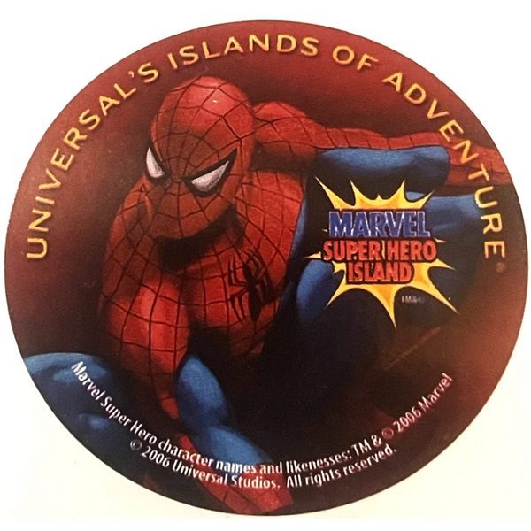 2006 Universal Studios Stickers Spiderman, Shrek, Jimmy Neutron, Cat in the Hat!