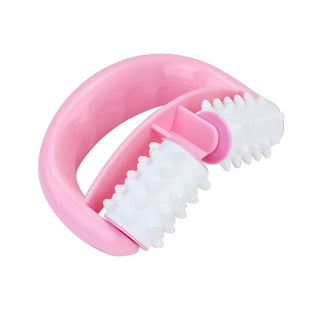 Buy pink Fast Anti Cellulite Roller Beauty Massager Handheld Anti Cellulite Massager Roller Health Care Cellulite Massage