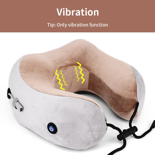 Buy vibration-d Electric Neck Massager U Shaped Pillow Multifunctional Portable Shoulder Cervical Massager Outdoor Home Car Relaxing Massage