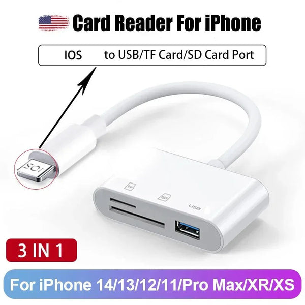 8 in 1 SD Card Reader