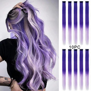 Buy 4-30hl Long Synthetic Rainbow 22 Inch Party Highlights