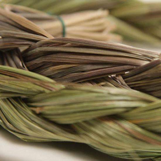 Smudging Herbs - Sweet Grass Braid - 24"