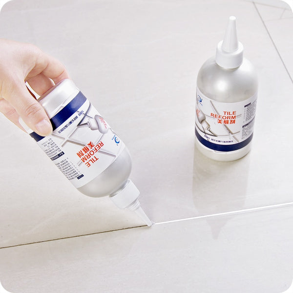 Practical Tile Grout for Fill the Wall /Floor Ceramic Waterproof Mouldproof Gap Filling Agent Sealant Home Construction Tool