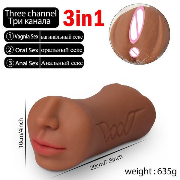 Male Sexy Toys 3 in 1