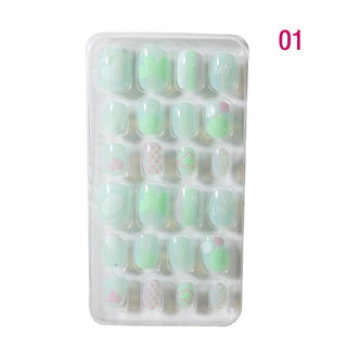 Buy color-1 Kids Easy Apply Salon Girl Nail Art