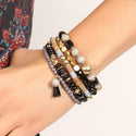 Hdb1512 - Multibeads Stretch Bracelet