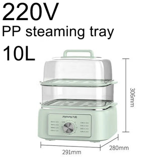 Buy green-pp-tray Joyoung Electric Steamer Multifunctional Household Capacity Multi-Layer Steamer Box Steamer Breakfast Machine