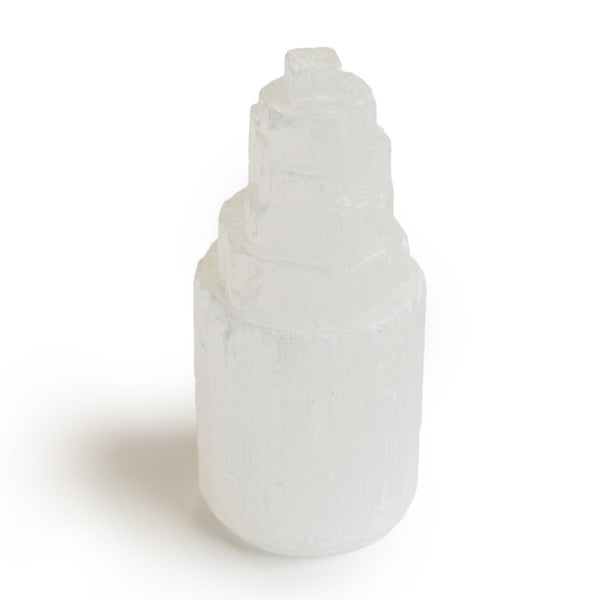 Selenite Cleansing Tower - 4"