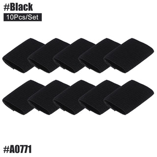 Buy type1-black JUUMMP 10Pcs/Set Finger Protection Arthritis Support Finger Guard Outdoor Sports Basketball Volleyball Elastic Finger Sleeves