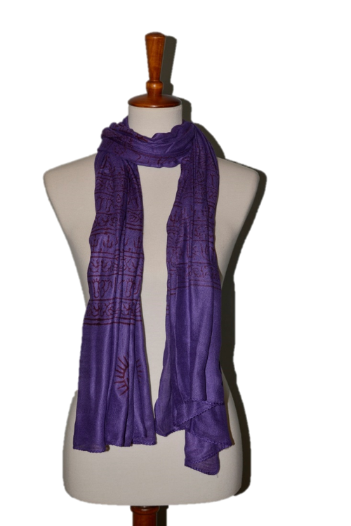 OM Bhakti Prayer Shawl - Medium