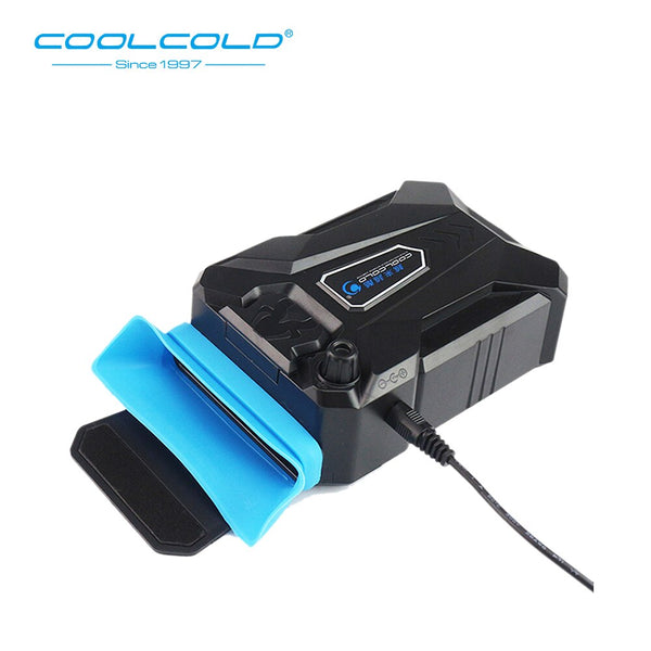 COOLCOLD Vacuum Portable Laptop Cooler USB Air Cooler External Extracting Cooling Fan Notebook for 15 15.6 17 Inch Laptop