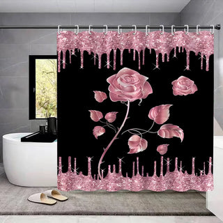 Buy 1pcs-shower-curtain Waterproof Shower Curtain Set