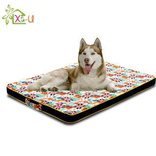 Large Dog Bed Mat Puppy Sofa Thick Orthopedic Mattress for Small Medium Large Dog Sleep Cushion Husky Labrador Bench Pet Bedding