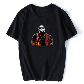 Buy 03 Notorious Big Shirt Mens Short Sleeve Biggie Smalls Tshirt Hiphop Rock Biggie Smalls T Shirt Male Notorious B.I.G. T Shirts