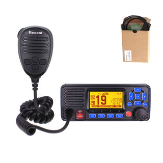 Buy rs-509mg-gps-usb Recent RS-509MG 25W VHF 156.000-162.000MHz Fixed Marine Radio With GPS Walkie Talkie IP67 Waterproof Mobile Boat VHF Radio Stati