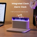 4 IN 1 Desk Music Night Light Alarm Clock Wireless Speaker Fast Wireless Charger Pad for iPhone14 13 12 11 Pro Max X Samsung S23