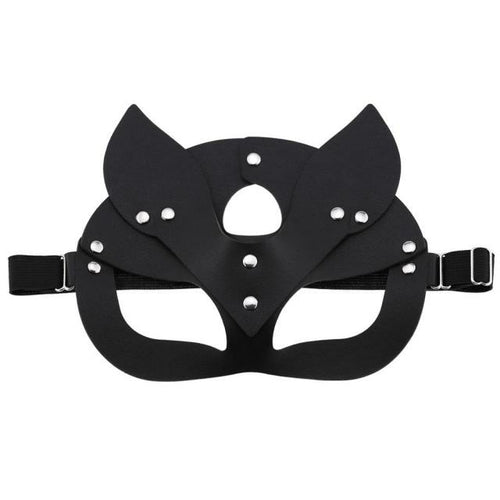 KMVEXO Women Female Fox Leather BDSM Woman Cosplay Adult Mask Game