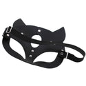 KMVEXO Women Female Fox Leather BDSM Woman Cosplay Adult Mask Game