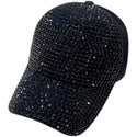 Summer Ladies Baseball Cap Korean Wild Spring and Autumn Rhinestone