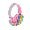 Wireless Bluetooth Headphones pop fidget toys headsets Colorful
