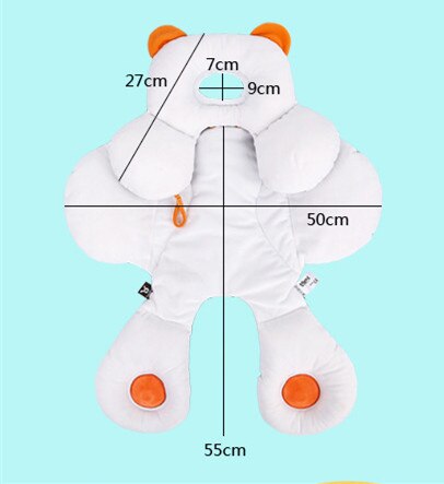 Infant Toddler Baby Head Support Body Support for Car Seat Joggers Strollers Pad Cushions Soft Sleeping Pillow Car Pillow Mat