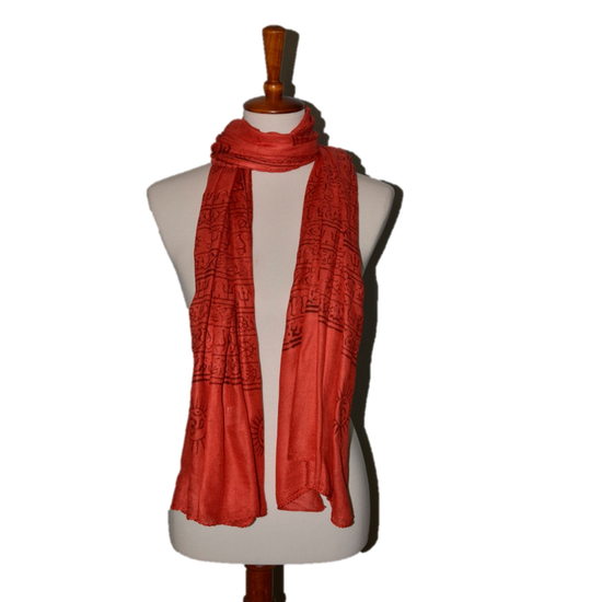 OM Bhakti Prayer Shawl - Medium