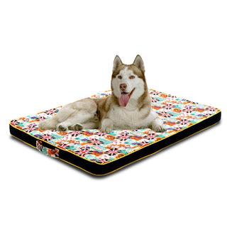 Buy c1 Large Dog Bed Mat Puppy Sofa Thick Orthopedic Mattress for Small Medium Large Dog Sleep Cushion Husky Labrador Bench Pet Bedding