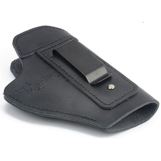 Leather IWB Concealed Carry Gun Holster for Glock 17 19 22 23 43 Sig Sauer P226 P229 Ruger Beretta 92 M92 S&w Pistols Clip Case - Webster.direct